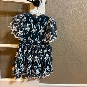 Ivy City Co Mini Amelia Dress Green 2T